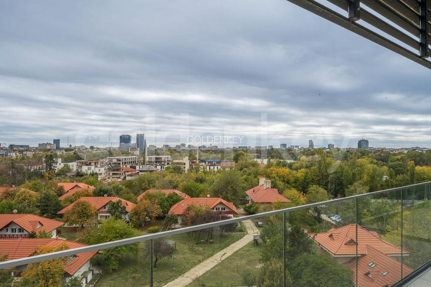 Vedere libera Sud | Apartament 3 camere, 3 bai | 107mp - 14