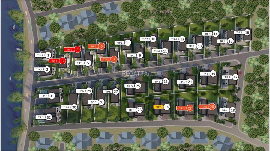 Complex imobiliar 30 vile Laguna Albastra - 38