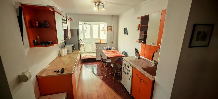 Apartament 4 cam. Titan Auchan cu loc de parcare bloc reabilitat - 5