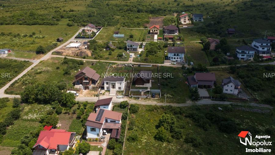 Exclusivitate! Casa din busteni intregi in Chinteni - 12