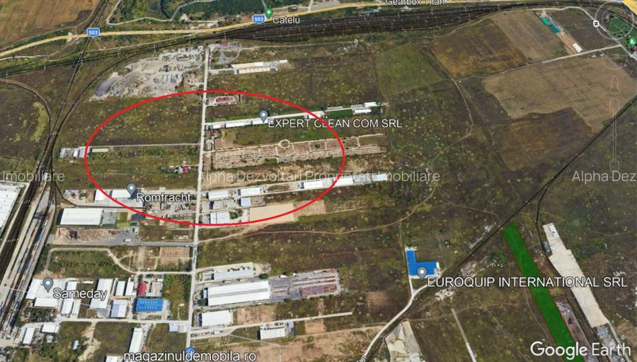 Oxigenului - Drumul intre Tarlale 4000 mp - 2