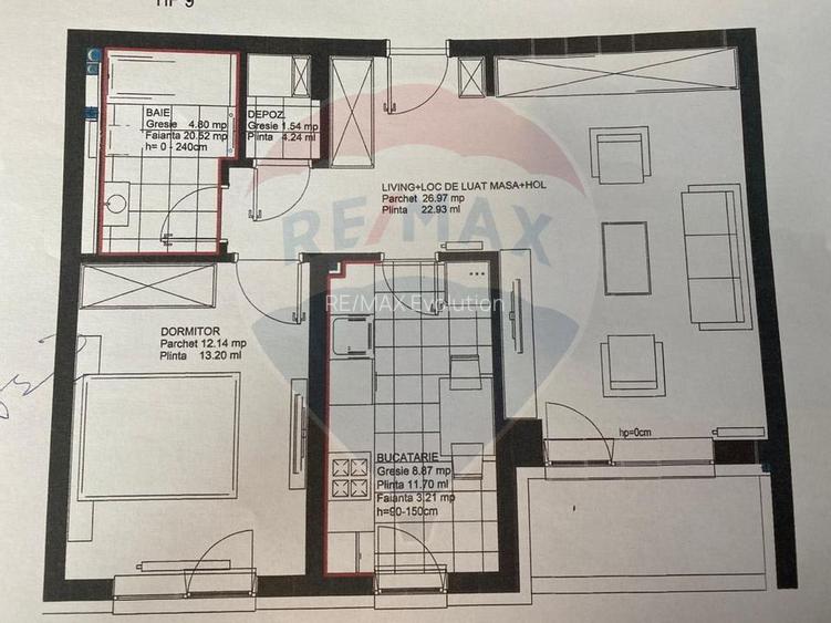 Inchiriez apartament 2 camere, la Kasper - 3