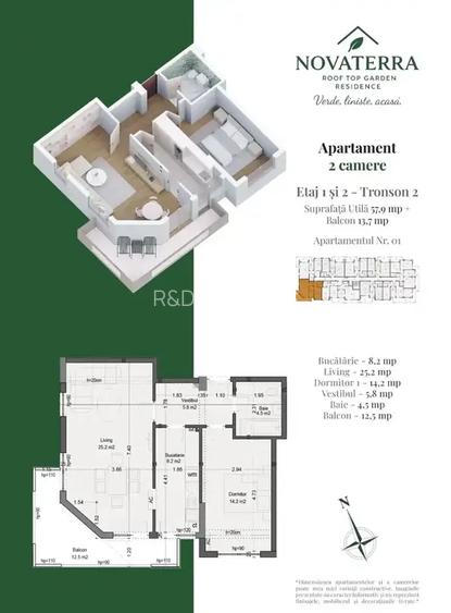 Apartament 2 camere Thedor Pallady metrou Nicolae Teclu - 6