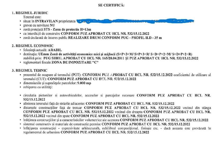 Teren intravilan in zona industriala VEST - 9000 mp - Sibiu - 4