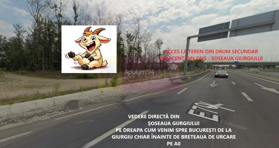 Teren la Joncțiunea dintre A0 și DN5 - 3