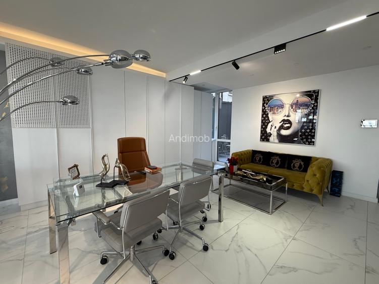 Inchieriere apartament 3 camere lux P-ta Dorobanti bloc boutique - 12