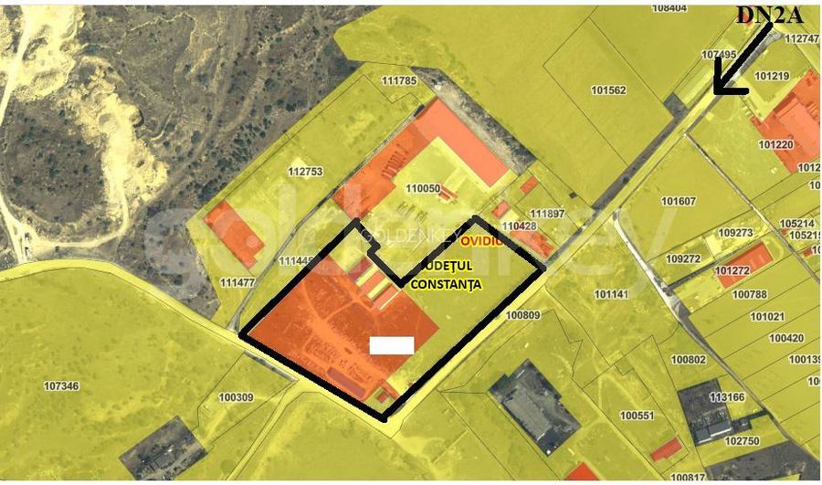 Teren 40731 mp  - destinatie industriala - 1