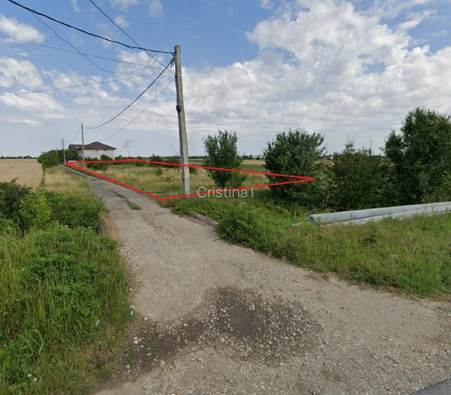 Teren intravilan Tartasesti 1.570 mp lot de colț dublă deschidere, acces DJ701B  - 4