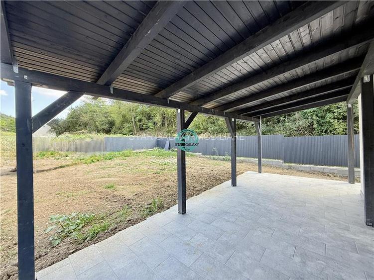 Casa noua cu 5 camere de vanzare semifinisata, teren 500 mp in Corunca - 4