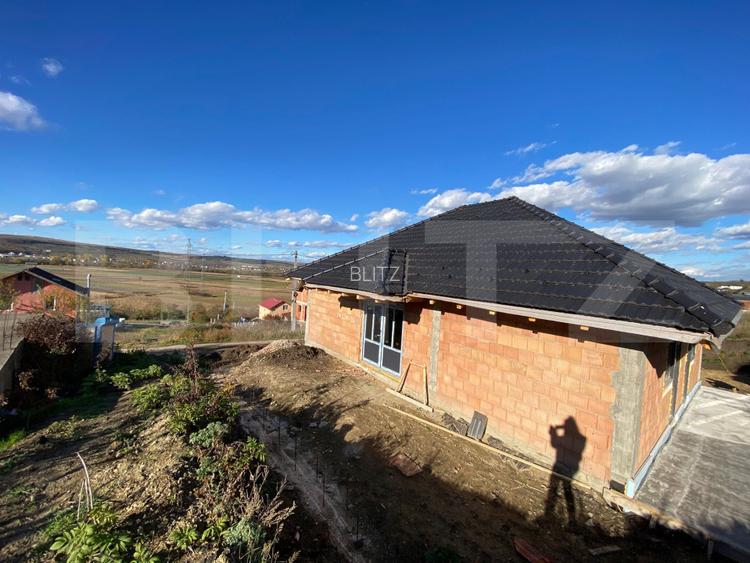 Casa moderna pe parter, semifinisata, teren 500 mp – Apahida - 3