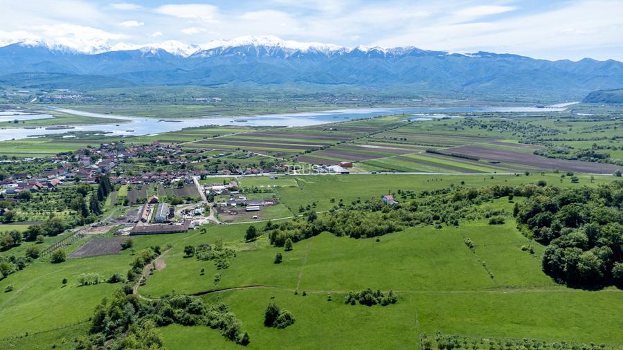 Teren 500 mp in Bradu, Sibiu – 8.000 € – Zona linistita, priveliste munte - 10