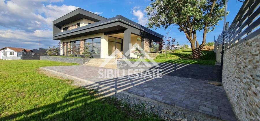 Casa Sibiu Cisnadioara, garaj, piscina, terase panoramice - 3