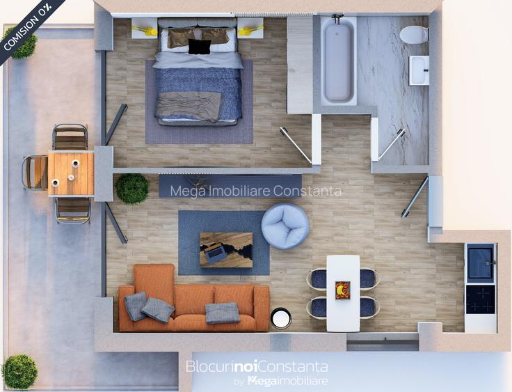 ✅TVA inclus: Apartament 2 camere la cheie | Dezvoltator Sea Breeze - Mamaia Nord - 1