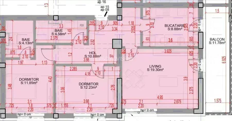 Apartament 3 Camere Decomandat Titan-Pallady Bloc Nou Boutique - 2