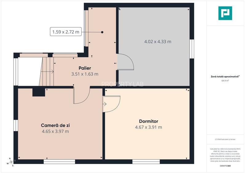 Casă cu 3 camere în localitatea Berindia, Arad - 14