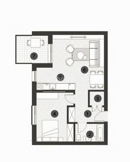 Apartament 2 camere | Finisaje de LUX | Bloc nou - Barbu Văcărescu - 6