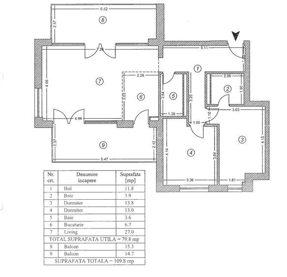 QUARTIER AZUGA - APARTAMENT PREMIUM, 3 CAMERE CU DUBLA ORIENTARE, VEDERI LIBERE - 1