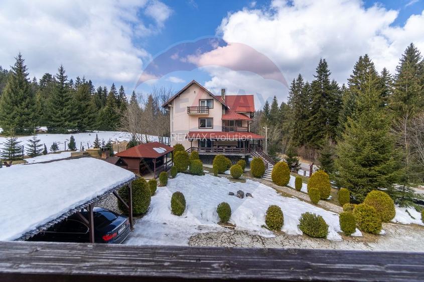 COMISION 0%| Pensiune + Casă de vânzare în Predeal | Business activ | - 41