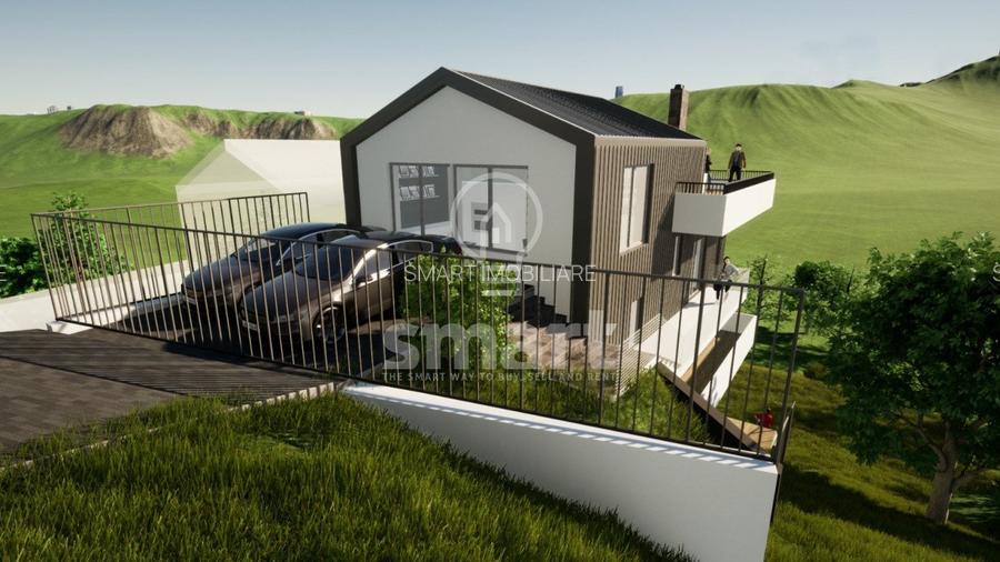 Teren intravilan cu priveliste panoramica 1350mp Feleacu - 2