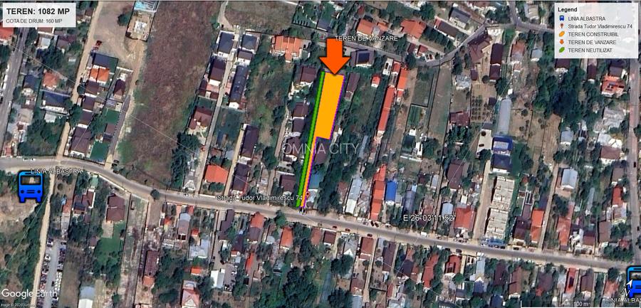 Teren 1082 mp cu utilități. Ideal 2 case / duplex. Linia Albastră – M6 BRUXELLES - 6