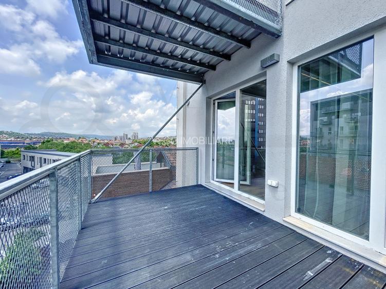 Penthouse pe 2 niveluri, 3 camere, 115 mp, garaj, zona Liberty Park - 19