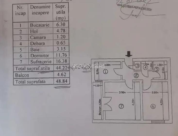 Apartament 3 camere la 2 minute metrou Titan si parcul IOR - 2