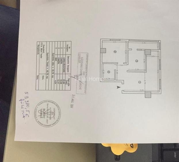 Apartament 3 camere Bloc Nou Palas Mall - 3
