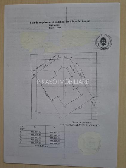 Vanzare apartament 3 camere   - in casa construita in 1945 - 2