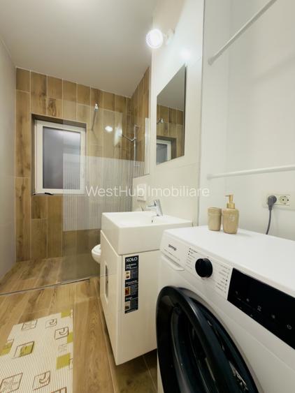 Apartament 1 camera, open space, etaj 2, mobilat modern in Giroc - 6