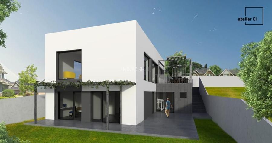 Vilă nouă design mediteranean, proiect deosebit și panoramă- 299.000 E - 2