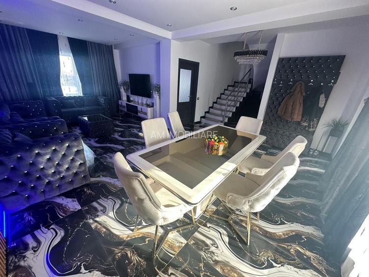 CASA INDIVIDUALA MOBILATA, TOATE UTILITATIE, CURTE 400 MP, COMISION 0% - 6