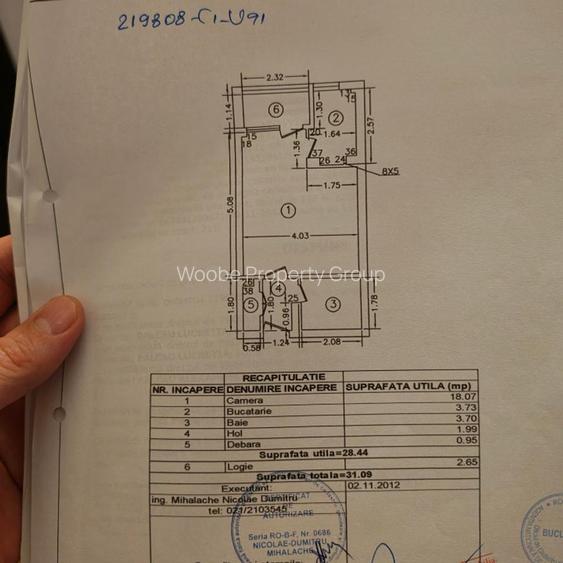 Apartament 4 camere  - Cetatea Histria - Romancierilor - 12