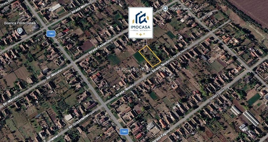 De vanzare Teren intravilan Semlac Arad 2.888mp - 3