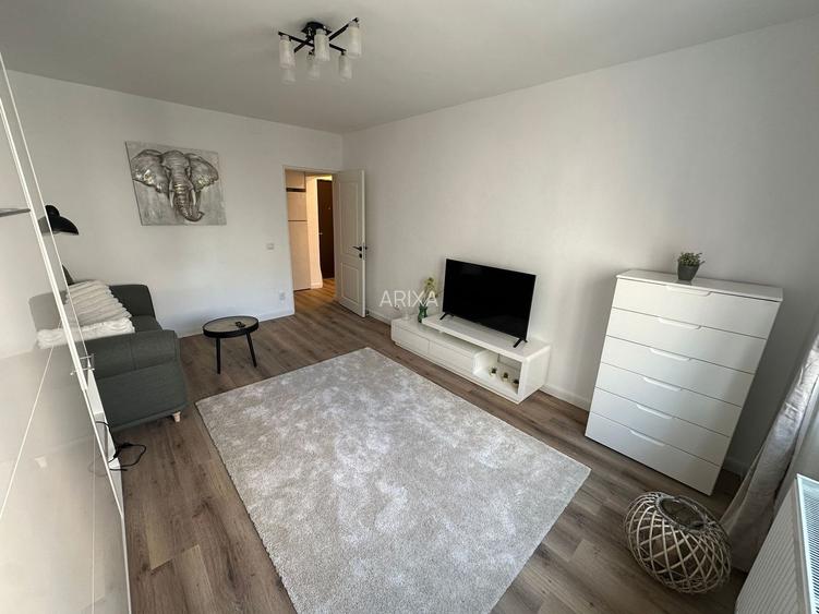 Garsoniera 45mp Metrou Obor Eminescu pat canapea Nou Renovata 2026 - 14