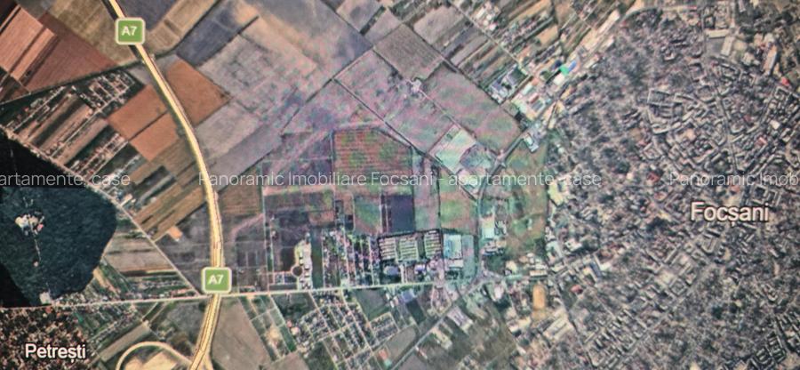 Teren constructii de vanzare 3400 mp,  Focsani, cu PUZ aprobat P+3 - 6