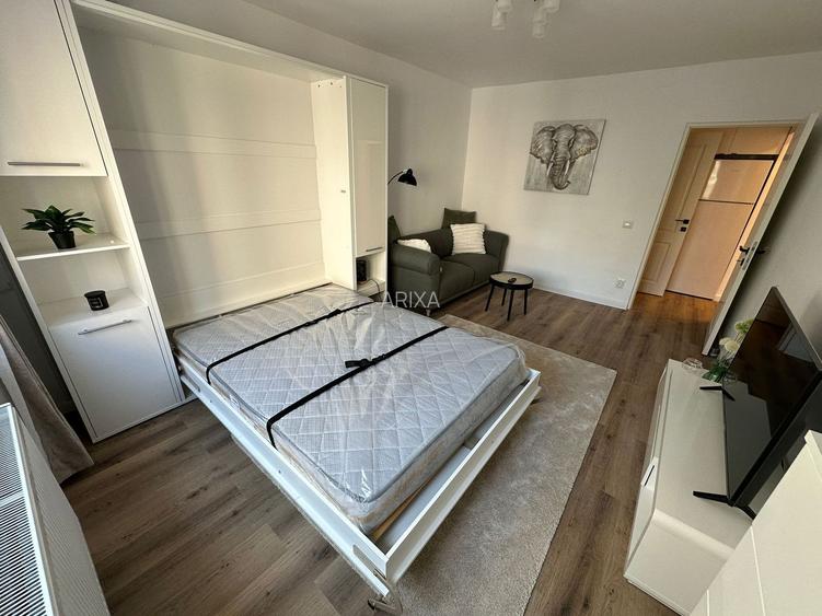 Garsoniera 45mp Metrou Obor Eminescu pat canapea Nou Renovata 2026 - 4