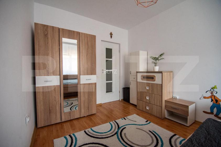 Apartament semidecomandat, 59 mp, etajul 1, balcon inchis, zona Cetatii - 3