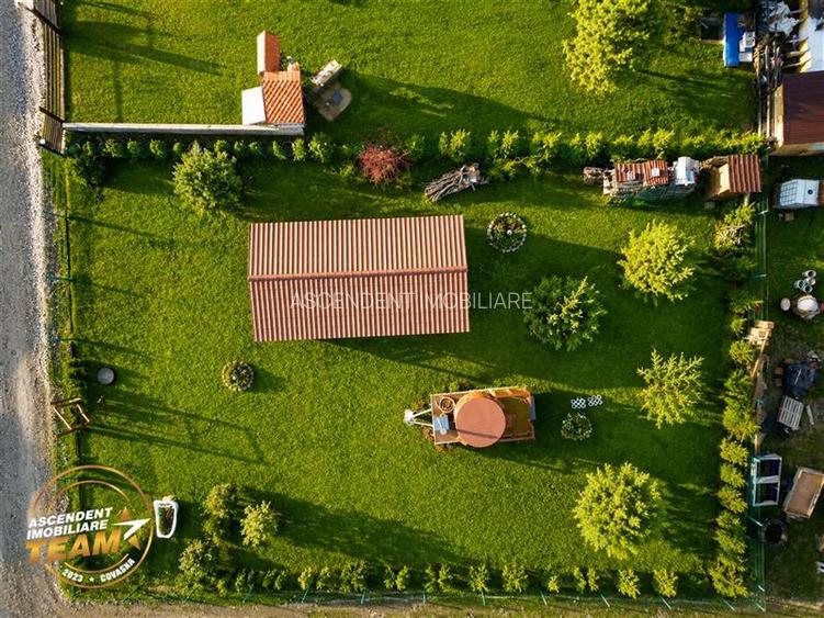 Teren intravilan 520 mp cu casuta din lemn,zona linistita,aproape de oras,Sancra - 6