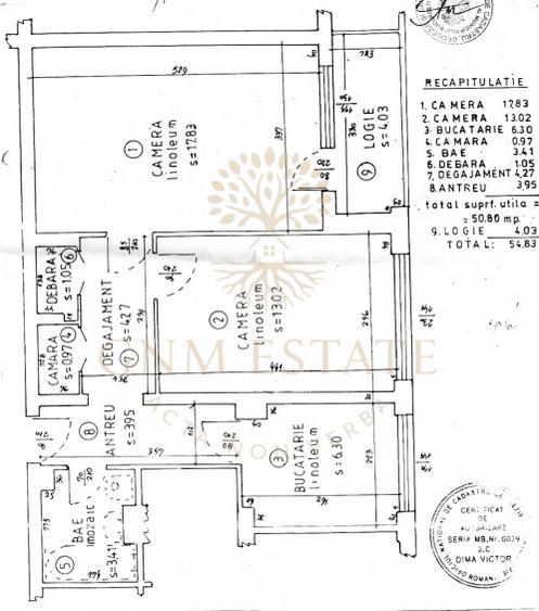 2 Camere Et.6/10 Decomandat Bloc Reabilitat Zona P-ta Muncii - 9
