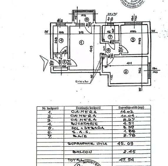 Apartament 3 camere ultracentral centrul vechi - Unirii - 18
