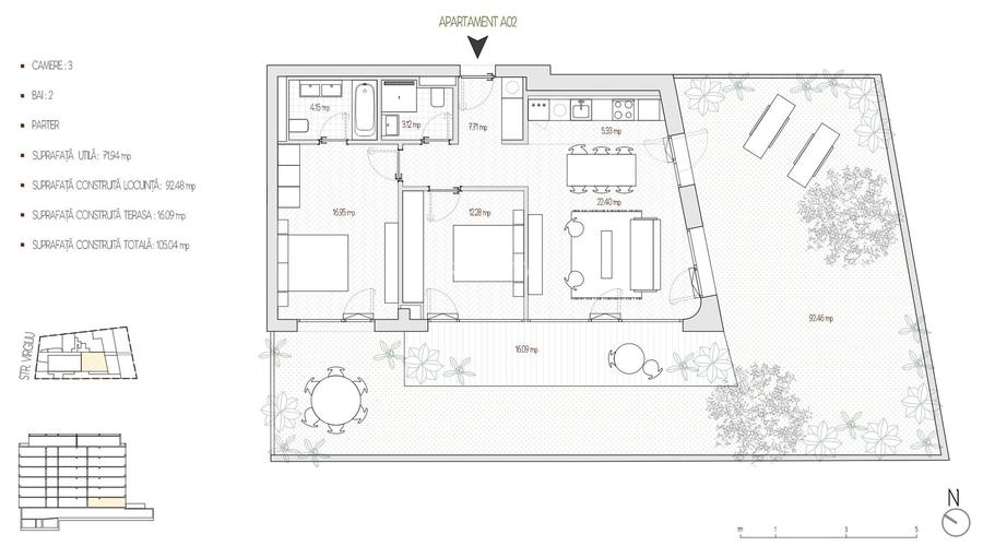 OPORTUNITATE ! Apartament 3 Camere NOU Cismigiu ! INVESTITIE - 10