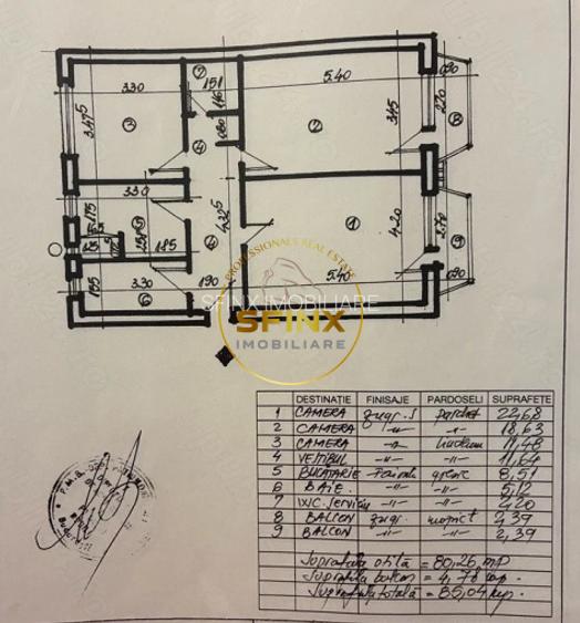 3 camere  Piata Alba Iulia/ Decebal/ bloc 92/ decomandat/ 2 bai/ 2 balcoane - 17