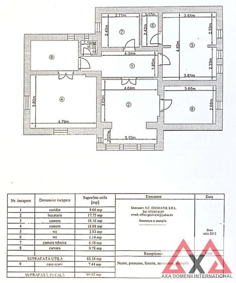 Casa Dristorului - Rond Baba Novac - Piata Alba Iulia - teren 538mp - 12
