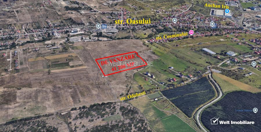 De vanzare 4 ha teren intravilan invecinat cu proiect imobiliar pentru 226 case - 3