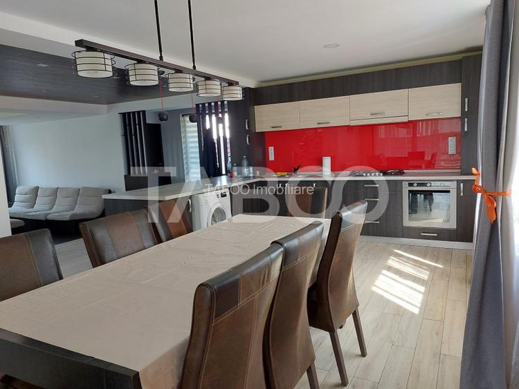 Casa de inchiriat cu 5 camere si 780 mp gradina langa padure in Sibiu - 3