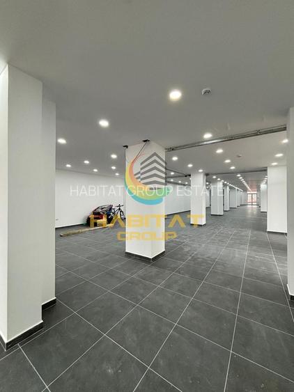 Spațiu comercial open space – 400 mp | vitrină stradală 10 ml | acces dublu - 5