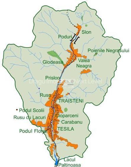 Teren intravilan | Malul lacului | Teșila – Valea Doftanei - 9