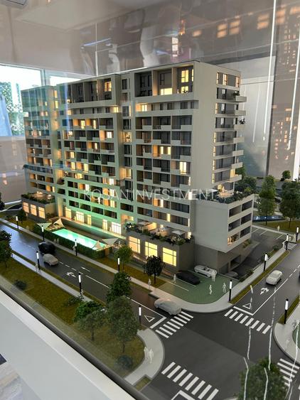 Garsoniera Spatioasa/ Piscina/ Loc de joaca/ Spatii verzi - 13