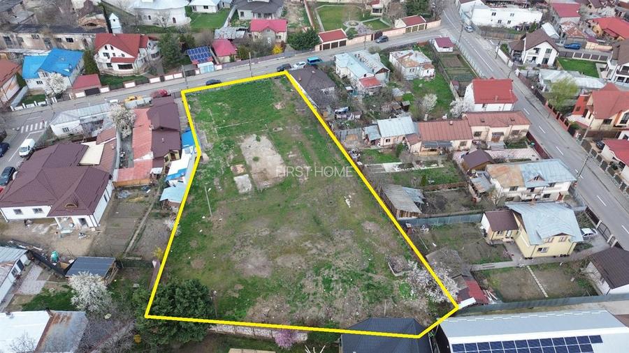 Teren Focsani-CENTRU, 2.782 mp, D=30 ml, comision 0% - 2