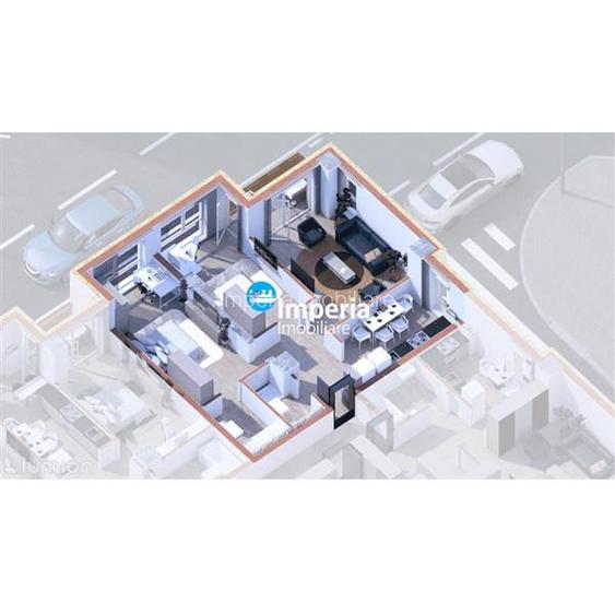 Pret Promotional!Apartamente noi, 3 camere D, 2 bai, COPOU - 5